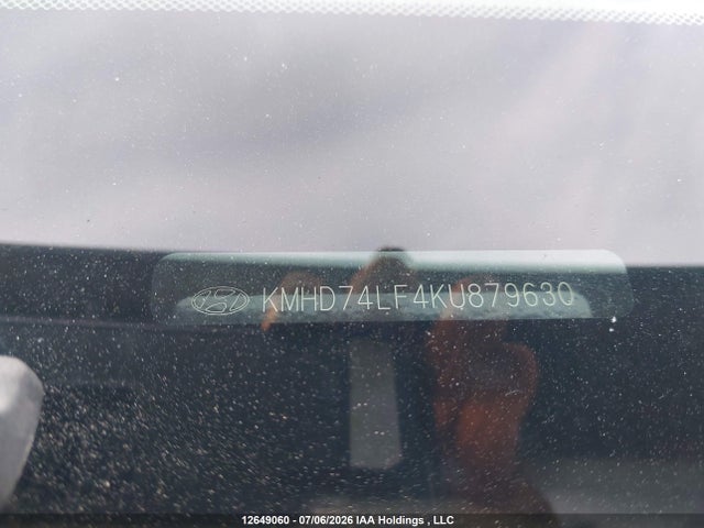 12649060 :رقم المزاد ، KMHD74LF4KU879630 vin ، 2019 Hyundai Elantra Essential مزاد بيع