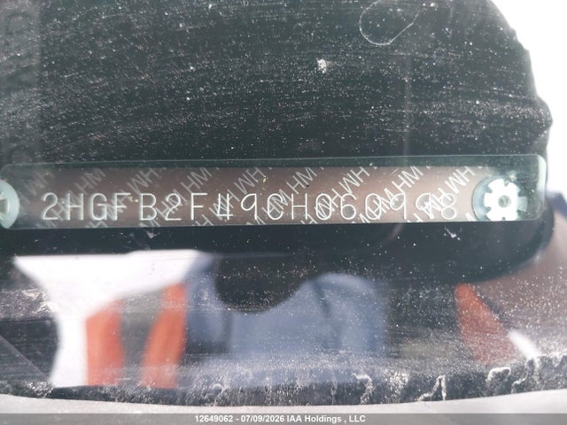 Продаж на аукціоні авто 2012 Honda Civic Lx, vin: 2HGFB2F49CH060998, номер лоту: 12649062