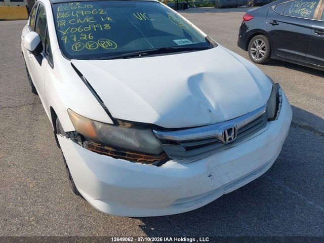 Продаж на аукціоні авто 2012 Honda Civic Lx, vin: 2HGFB2F49CH060998, номер лоту: 12649062