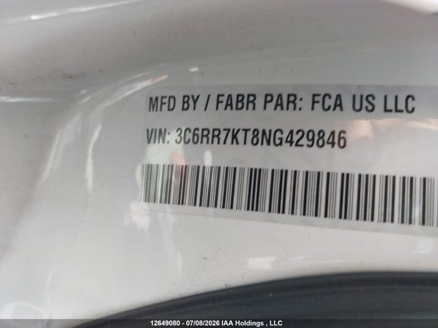 RAM 1500 Classic Tradesman 2022 3C6RR7KT8NG429846 Image 9