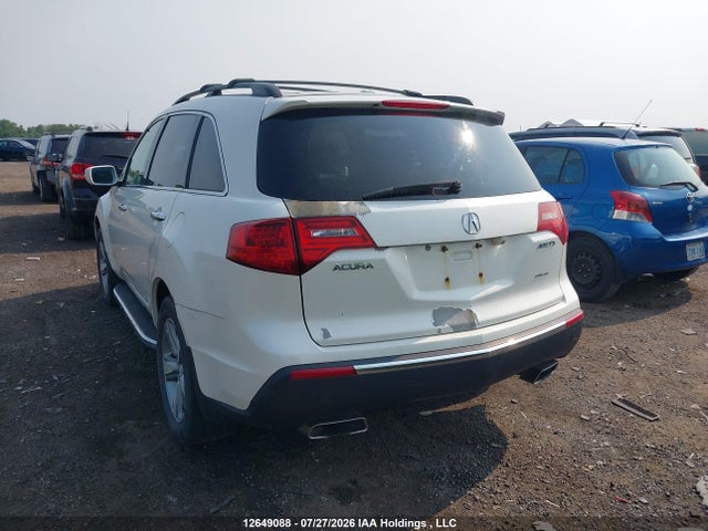 12649088 :رقم المزاد ، 2HNYD2H36CH512521 vin ، 2012 Acura Mdx Technology Package مزاد بيع