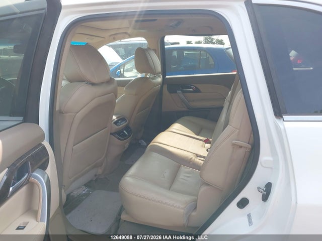 12649088 :رقم المزاد ، 2HNYD2H36CH512521 vin ، 2012 Acura Mdx Technology Package مزاد بيع