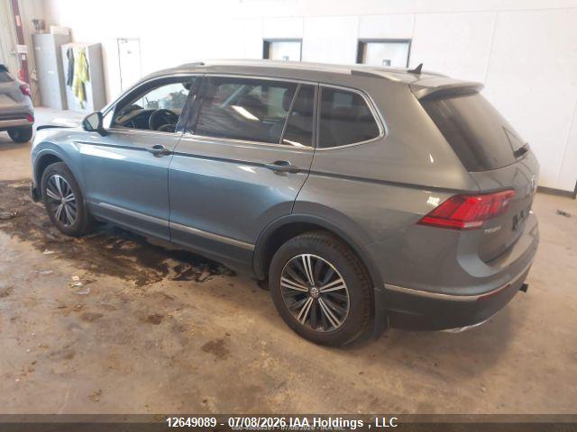 Продажа на аукционе авто 2021 Volkswagen Tiguan Highline, vin: 3VV4B7AXXMM109179, номер лота: 12649089