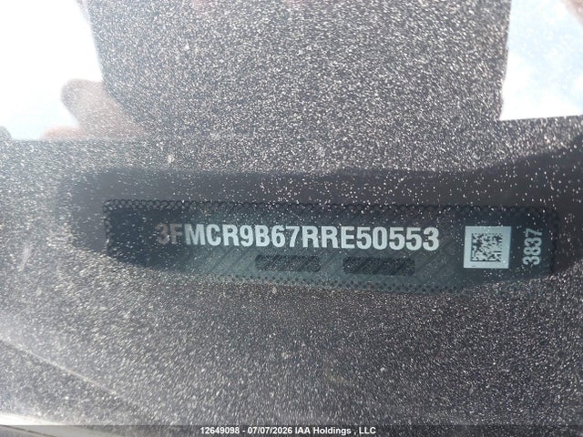 Aukcja sprzedaży 2024 Ford Bronco Sport Big Bend, vin: 3FMCR9B67RRE50553, numer aukcji: 12649098