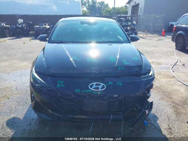 KMHLM4AG5NU248700 Hyundai Elantra Preferred Ivt With Sun And Tech Package