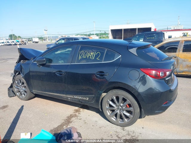 12649112 :رقم المزاد ، 3MZBN1M37JM167116 vin ، 2018 Mazda Mazda3 Gt مزاد بيع