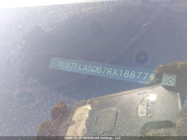 5TFLA5DB7RX188779 Toyota Tundra Sr 4x4