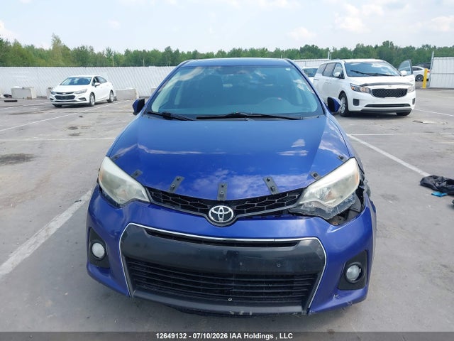 2014 Toyota Corolla S მანქანა იყიდება აუქციონზე, vin: 2T1BURHE0EC091043, აუქციონის ნომერი: 12649132