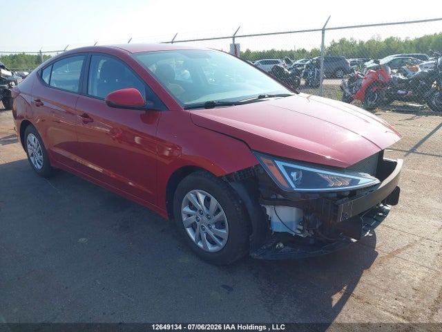 12649134 :رقم المزاد ، KMHD74LF0LU102332 vin ، 2020 Hyundai Elantra Essential Auto Ivt مزاد بيع