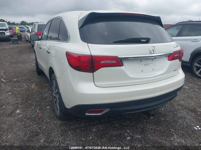 5FRYD4H63FB503425 Acura Mdx Technology Package