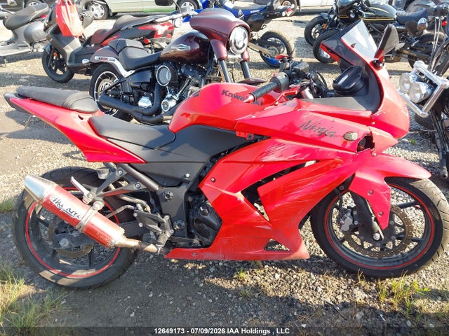 2009 Kawasaki Ex250 J მანქანა იყიდება აუქციონზე, vin: JKAEXMJ119DA45807, აუქციონის ნომერი: 12649173