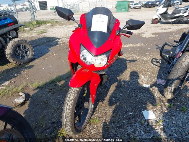 2009 Kawasaki Ex250 J მანქანა იყიდება აუქციონზე, vin: JKAEXMJ119DA45807, აუქციონის ნომერი: 12649173