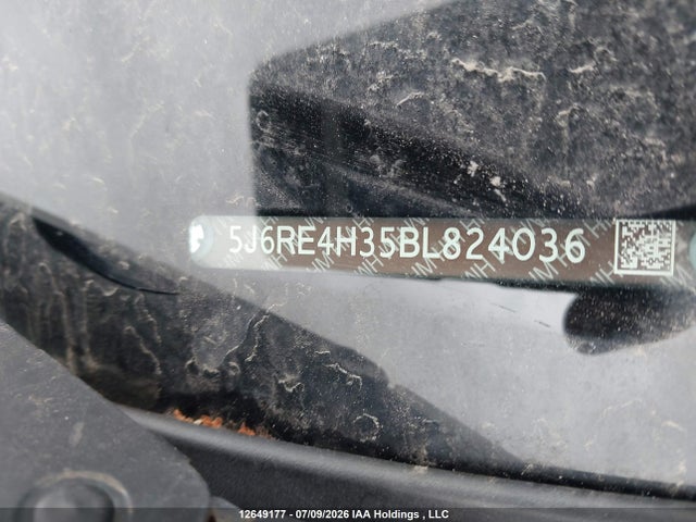 Продажа на аукционе авто 2011 Honda Cr-v Lx, vin: 5J6RE4H35BL824036, номер лота: 12649177
