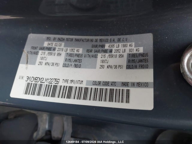 Mazda Cx-30 Gt 2020 3MVDMBDM2LM122759 Image 19