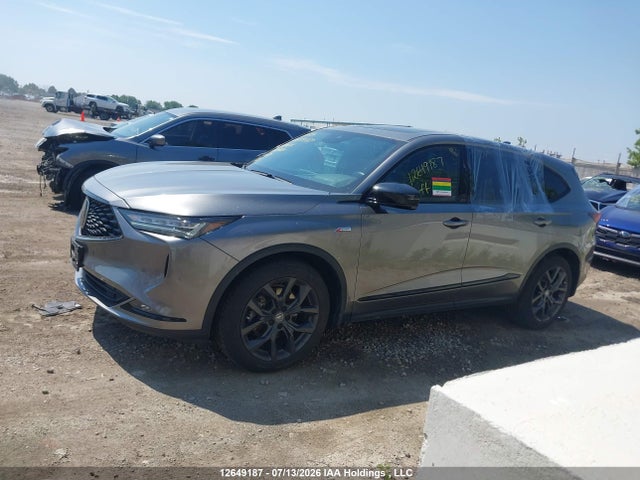 2024 Acura Mdx A-spec მანქანა იყიდება აუქციონზე, vin: 5J8YE1H0XRL804088, აუქციონის ნომერი: 12649187