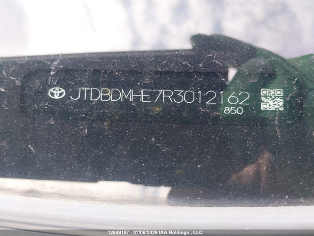 Aukcja sprzedaży 2024 Toyota Corolla Le/se/night Shade, vin: JTDBDMHE7R3012162, numer aukcji: 12649197