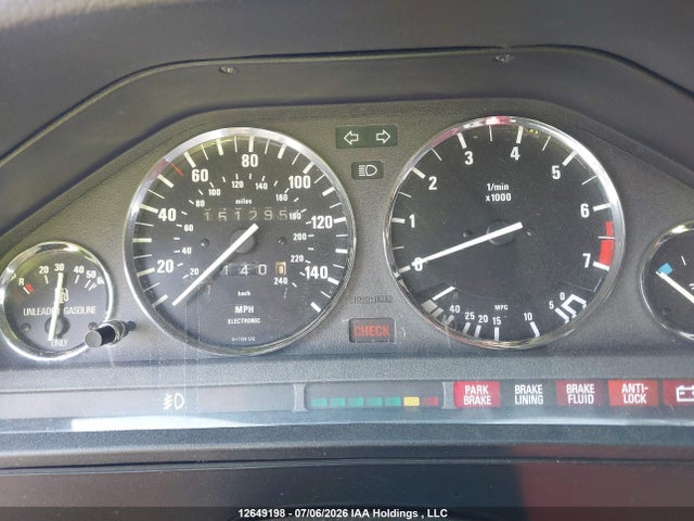 1988 Bmw 325 I Automatic მანქანა იყიდება აუქციონზე, vin: WBABB2308J8858455, აუქციონის ნომერი: 12649198