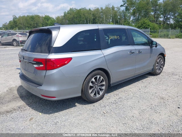 2022 Honda Odyssey Ex-l მანქანა იყიდება აუქციონზე, vin: 5FNRL6H6XNB500282, აუქციონის ნომერი: 12649213
