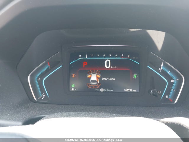 2022 Honda Odyssey Ex-l მანქანა იყიდება აუქციონზე, vin: 5FNRL6H6XNB500282, აუქციონის ნომერი: 12649213