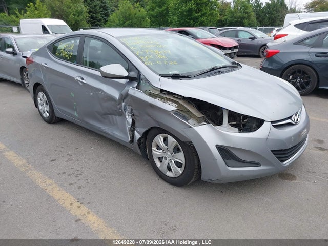 Продаж на аукціоні авто 2016 Hyundai Elantra Se/sport/limited, vin: 5NPDH4AE0GH798637, номер лоту: 12649228