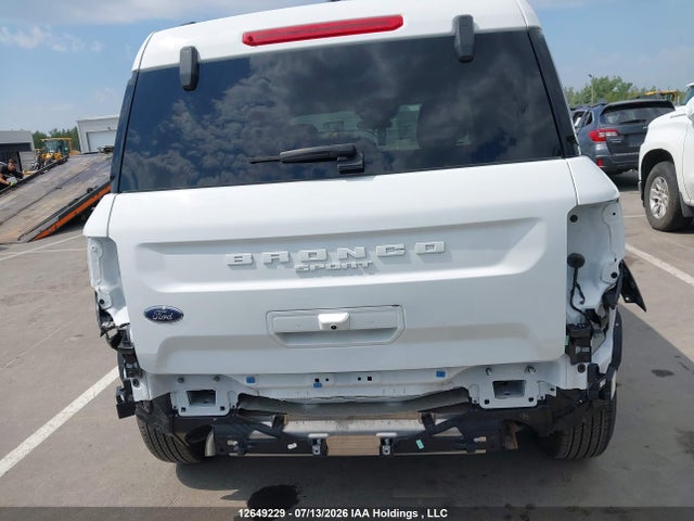 Продажа на аукционе авто 2025 Ford Bronco Sport, vin: 3FMCR9BN1SRE48763, номер лота: 12649229