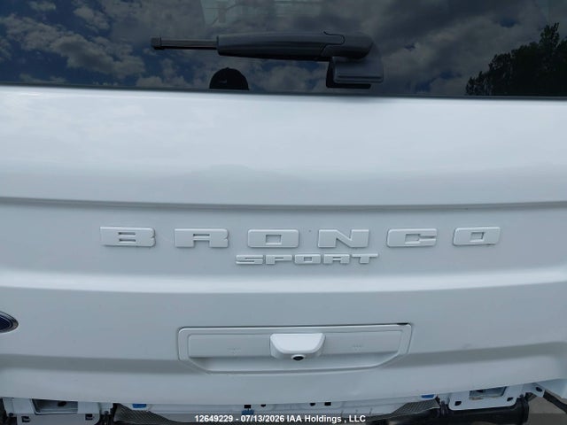 Продажа на аукционе авто 2025 Ford Bronco Sport, vin: 3FMCR9BN1SRE48763, номер лота: 12649229
