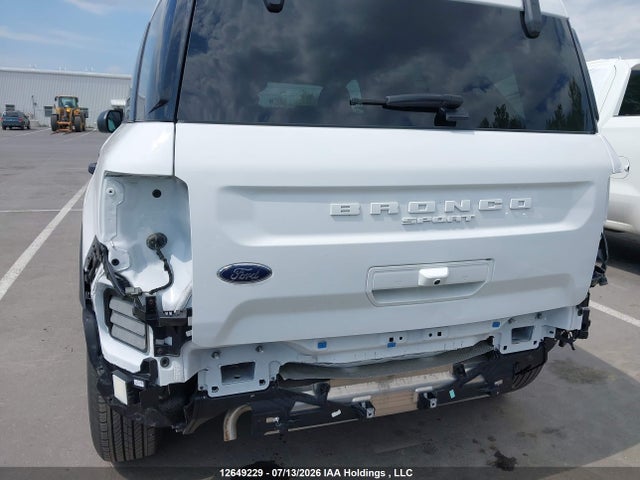 Продажа на аукционе авто 2025 Ford Bronco Sport, vin: 3FMCR9BN1SRE48763, номер лота: 12649229
