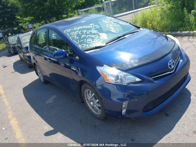 12649232 :رقم المزاد ، JTDZN3EU4D3187611 vin ، 2013 Toyota Prius V مزاد بيع