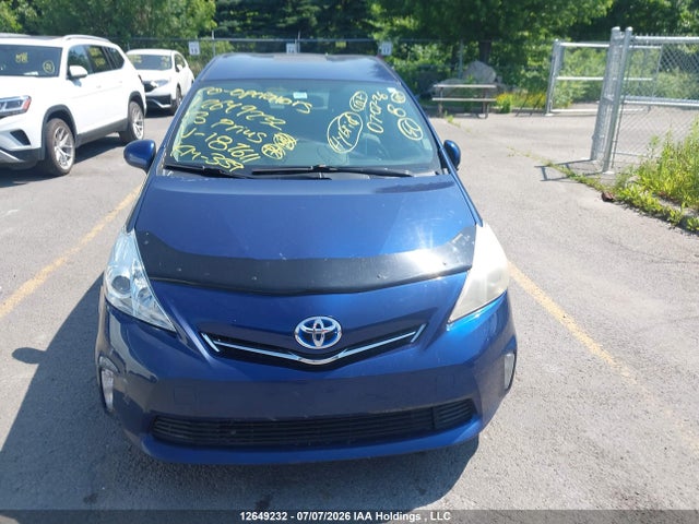 12649232 :رقم المزاد ، JTDZN3EU4D3187611 vin ، 2013 Toyota Prius V مزاد بيع