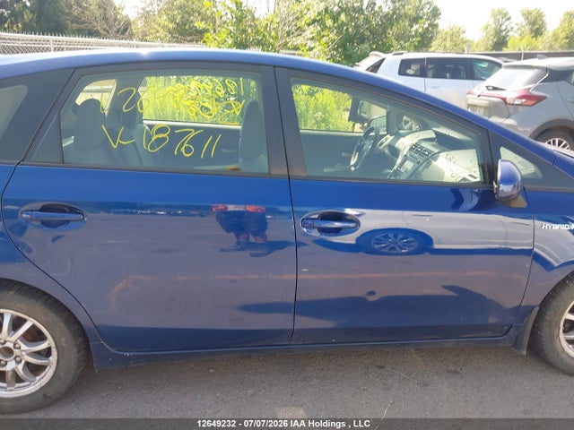 12649232 :رقم المزاد ، JTDZN3EU4D3187611 vin ، 2013 Toyota Prius V مزاد بيع