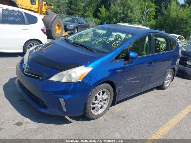12649232 :رقم المزاد ، JTDZN3EU4D3187611 vin ، 2013 Toyota Prius V مزاد بيع