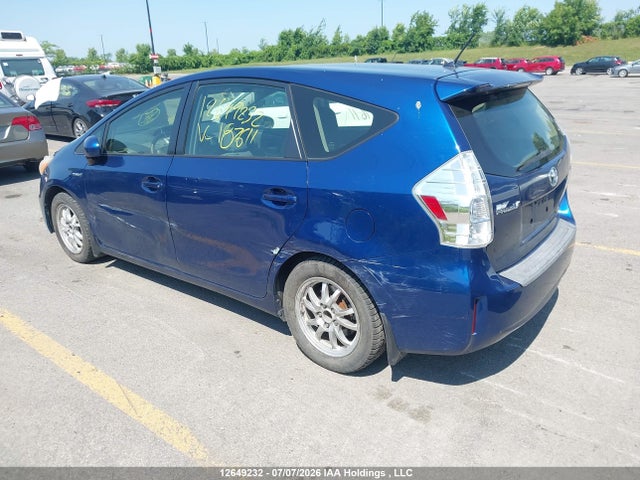 12649232 :رقم المزاد ، JTDZN3EU4D3187611 vin ، 2013 Toyota Prius V مزاد بيع