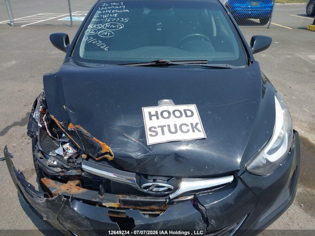 12649234 :رقم المزاد ، 5NPDH4AE3EH461618 vin ، 2014 Hyundai Elantra Se/sport/limited مزاد بيع