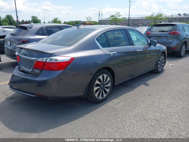 2015 Honda Accord Touring Hybrid მანქანა იყიდება აუქციონზე, vin: 1HGCR6F76FA800204, აუქციონის ნომერი: 12649274