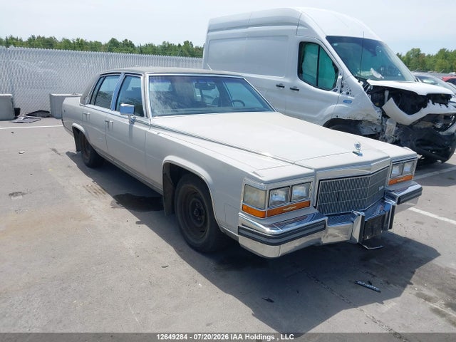 12649284 :رقم المزاد ، 1G6DW69Y6G9716356 vin ، 1986 Cadillac Fleetwood Brougham مزاد بيع