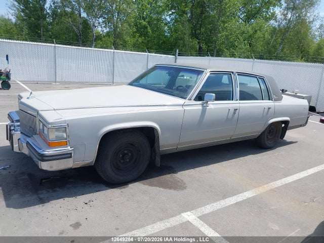 12649284 :رقم المزاد ، 1G6DW69Y6G9716356 vin ، 1986 Cadillac Fleetwood Brougham مزاد بيع