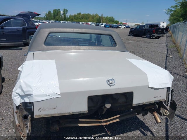 12649284 :رقم المزاد ، 1G6DW69Y6G9716356 vin ، 1986 Cadillac Fleetwood Brougham مزاد بيع