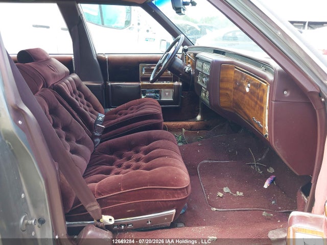 12649284 :رقم المزاد ، 1G6DW69Y6G9716356 vin ، 1986 Cadillac Fleetwood Brougham مزاد بيع