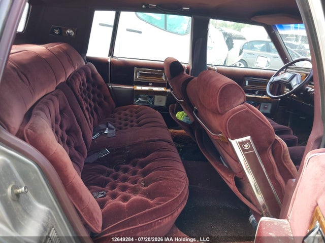 12649284 :رقم المزاد ، 1G6DW69Y6G9716356 vin ، 1986 Cadillac Fleetwood Brougham مزاد بيع