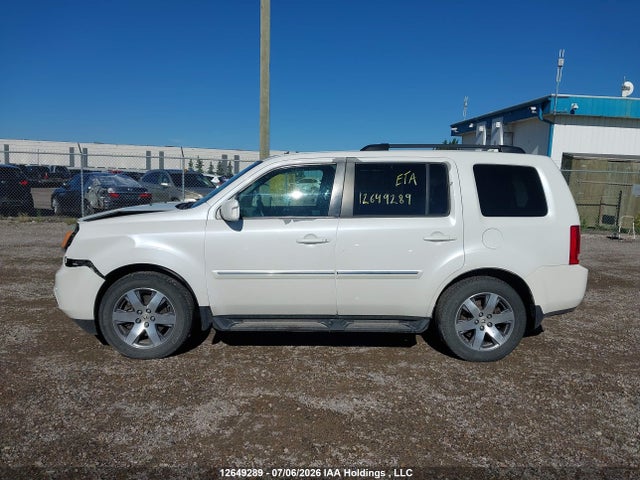2013 Honda Pilot Touring მანქანა იყიდება აუქციონზე, vin: 5FNYF4H99DB506557, აუქციონის ნომერი: 12649289