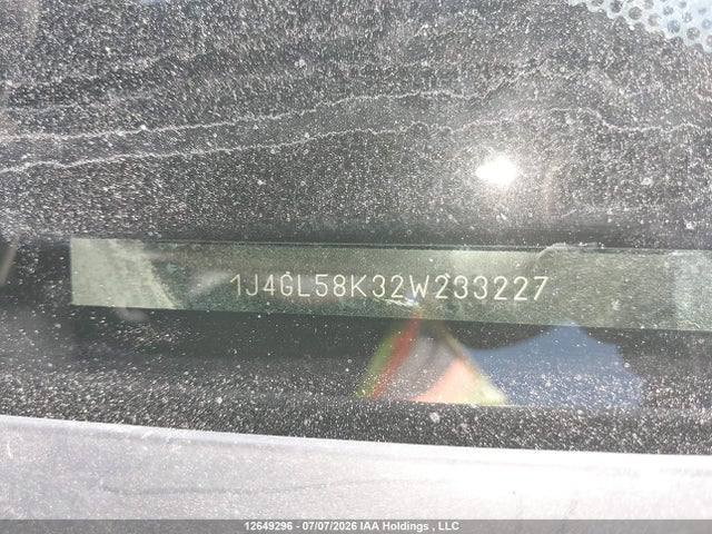 12649296 :رقم المزاد ، 1J4GL58K32W233227 vin ، 2002 Jeep Liberty Limited مزاد بيع