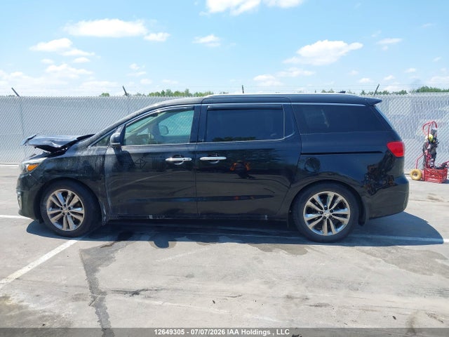 2016 Kia Sedona Sxl მანქანა იყიდება აუქციონზე, vin: KNDME5C12G6106011, აუქციონის ნომერი: 12649305