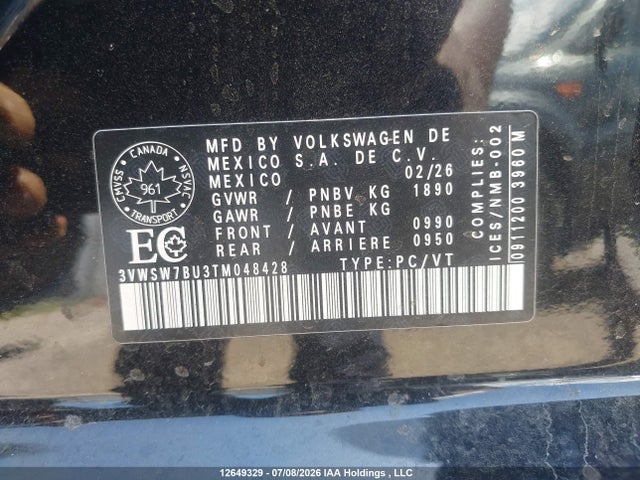 Volkswagen Jetta 2026 3VWSW7BU3TM048428 Image 18