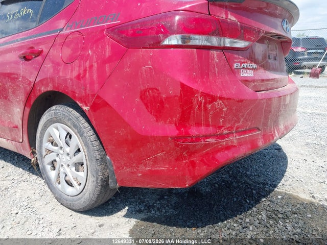 12649331 :رقم المزاد ، 5NPD74LF6JH322764 vin ، 2018 Hyundai Elantra Se مزاد بيع