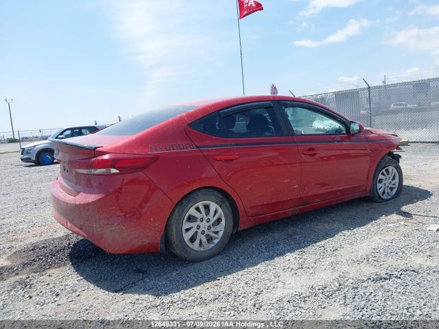 12649331 :رقم المزاد ، 5NPD74LF6JH322764 vin ، 2018 Hyundai Elantra Se مزاد بيع