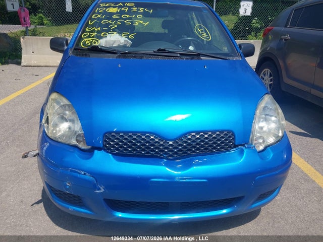 2004 Toyota Echo Le მანქანა იყიდება აუქციონზე, vin: JTDKT123340045534, აუქციონის ნომერი: 12649334