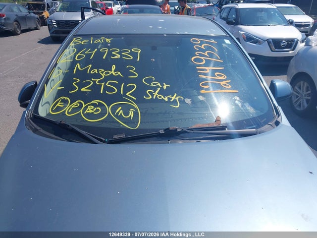 Продаж на аукціоні авто 2010 Mazda Mazda3 Gs/gx, vin: JM1BL1SF8A1324512, номер лоту: 12649339