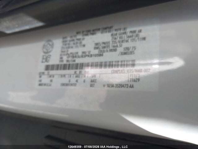 Ford Transit T-250 2023 1FTBR3U83PKB10586 Image 9