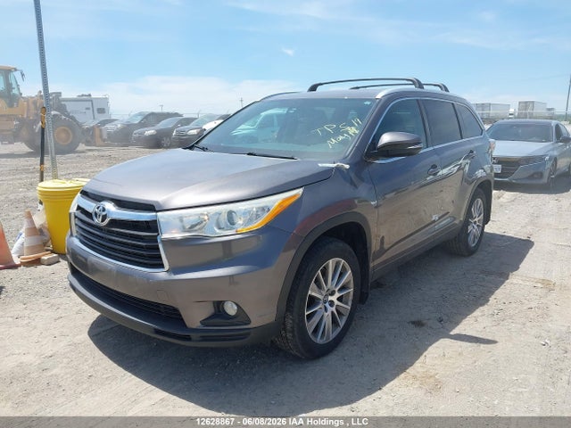 Toyota Highlander Xle 2016 5TDJKRFH1GS298582 Image 2