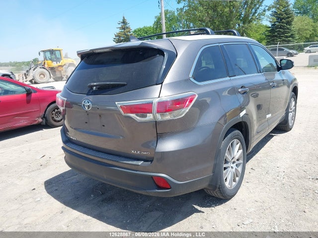 Toyota Highlander Xle 2016 5TDJKRFH1GS298582 Image 4